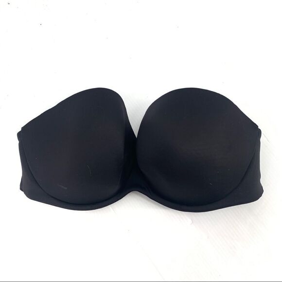 Ambrielle Black Underwire Strapless Bra 42D - Picture 1 of 11